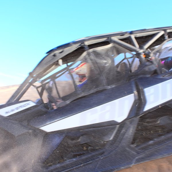 a close up of a Can-Am Maverick X3s